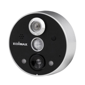 Video spioncino SMART Video spioncino Edimax IC 6220DC Peephole Door Camera Black e Silver (ord.min.1.00 unità)