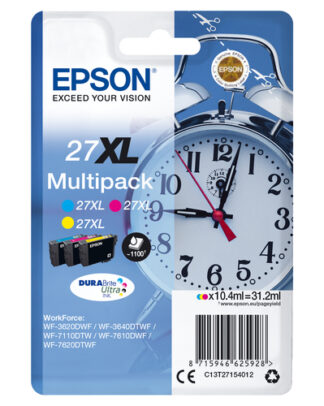 Set cartucce stampante Set cartucce stampante Epson C13T27154012 DURABRITE Multipack T27 Xl (ord.min.1.00 unità)