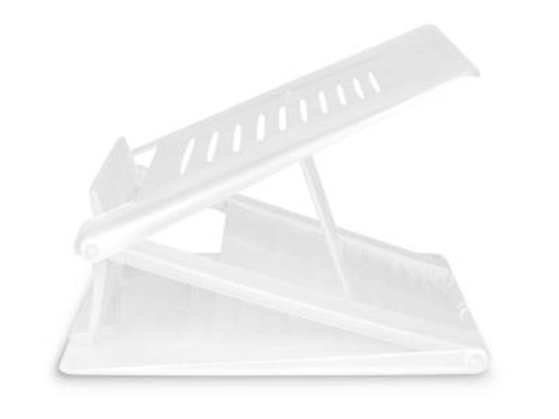 Supporto notebook Supporto notebook Hamlet XTMS100TS TIRAMISU Limited Edition Trasparent (ord.min.1.00 unità)