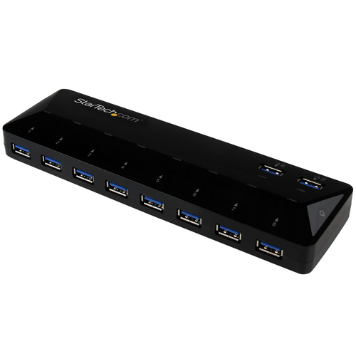 Hub USB Hub USB Startech.Com ST103008U2C 3.0 Black (ord.min.1.00 unità)