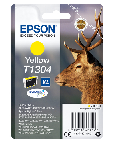 Cartuccia stampante Cartuccia stampante Epson C13T13044012 DURABRITE T1304 XL (ord.min.1.00 unità)