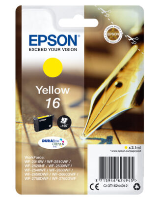 Cartuccia stampante Cartuccia stampante Epson C13T16244012 DURABRITE ULTRA T16 (ord.min.1.00 unità)