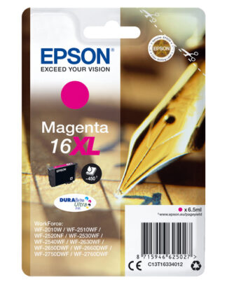 Cartuccia stampante Cartuccia stampante Epson C13T16334012 DURABRITE ULTRA T16 Xl (ord.min.1.00 unità)