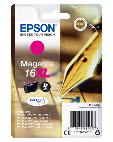 Cartuccia stampante Cartuccia stampante Epson C13T16334012 DURABRITE ULTRA T16 Xl (ord.min.1.00 unità)