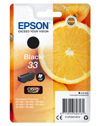 Cartuccia stampante Cartuccia stampante Epson C13T33314012 CLARIA 33 (ord.min.1.00 unità)