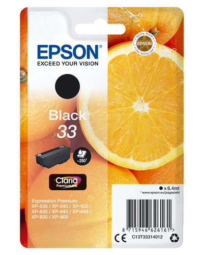 Cartuccia stampante Cartuccia stampante Epson C13T33314012 CLARIA 33 (ord.min.1.00 unità)
