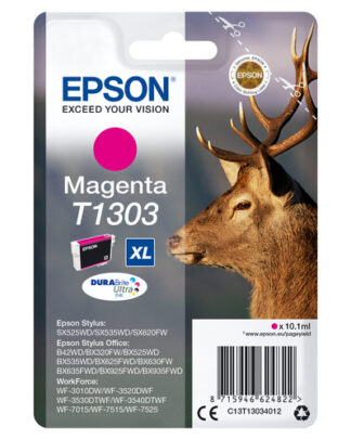 Cartuccia stampante Cartuccia stampante Epson C13T13034012 DURABRITE ULTRA T1303 XL (ord.min.1.00 unità)