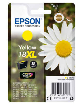 Cartuccia stampante Cartuccia stampante Epson C13T18144012 CLARIA 18 XL (ord.min.1.00 unità)