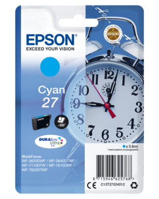 Cartuccia stampante Cartuccia stampante Epson C13T27024012 DURABRITE ULTRA 27 (ord.min.1.00 unità)