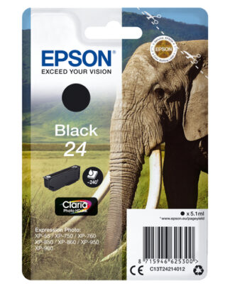 Cartuccia stampante Cartuccia stampante Epson C13T24214012 CLARIA T24 (ord.min.1.00 unità)