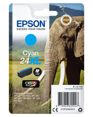 Cartuccia stampante Cartuccia stampante Epson C13T24324012 CLARIA T24 XL (ord.min.1.00 unità)