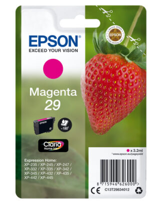 Cartuccia stampante Cartuccia stampante Epson C13T29834020 CLARIA 29 (ord.min.1.00 unità)