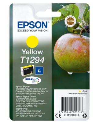 Cartuccia stampante Cartuccia stampante Epson C13T12944012 DURABRITE ULTRA T1294 L (ord.min.1.00 unità)