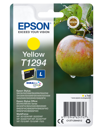 Cartuccia stampante Cartuccia stampante Epson C13T12944012 DURABRITE ULTRA T1294 L (ord.min.1.00 unità)
