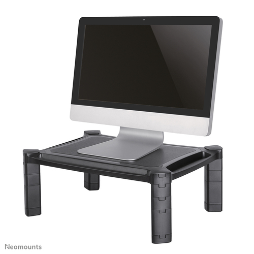 Supporto monitor TV scrivania Supporto monitor TV scrivania Neomounts NSMONITOR20 Rialzo da scrivani (ord.min.1.00 unità)