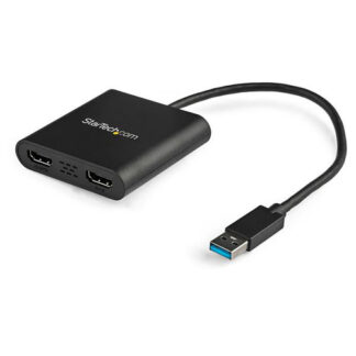 Convertitore computer Convertitore computer Startech.Com USB32HD2 Da Usb 3.0 a Doppio Hdmi B (ord.min.1.00 unità)