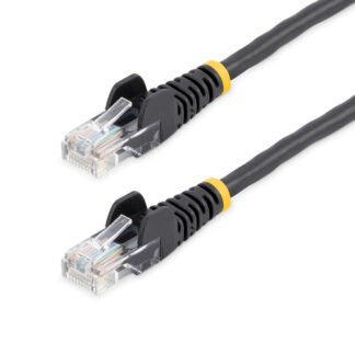 Cavo di rete Cavo di rete Startech.Com 45PAT7MBK Patch Cable Black (ord.min.1.00 unità)