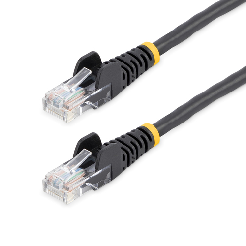 Cavo di rete Cavo di rete Startech.Com 45PAT7MBK Patch Cable Black (ord.min.1.00 unità)