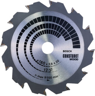 Lama a disco sega circolare Lama a disco Bosch 2608640630 CONSTRUCT WOOD (ord.min.1.00 unità)