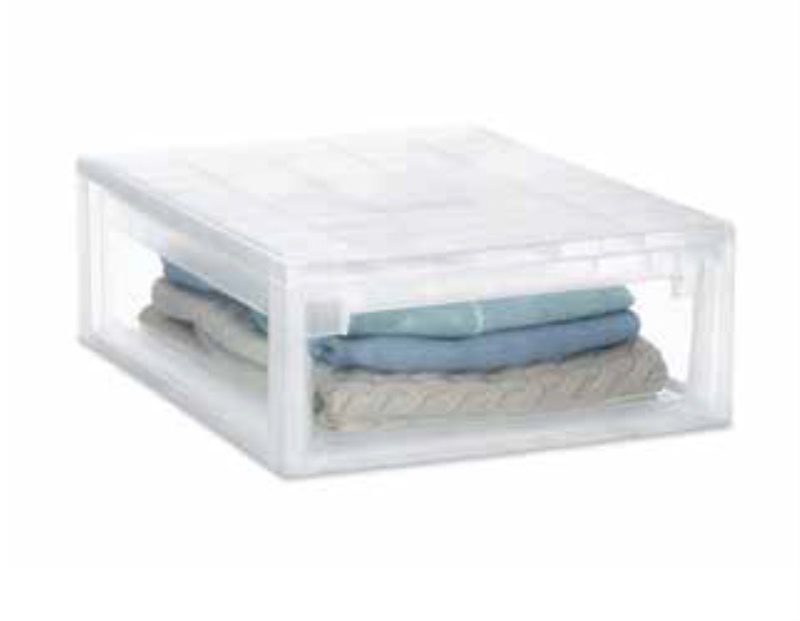 Contenitore salvaspazio Contenitore Terry DRAWER Xl Trasparente (ord.min.1.00 unità)