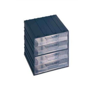 Porta minuteria Porta minuteria Terry 1000020 VISION BLOK N 6P 4C Nero (ord.min.1.00 unità)