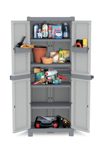 Armadio plastica Armadio plastica Terry 1002566 WAVE Base 2007 Grigio chiaro e scuro (ord.min.1.00 unità)