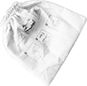 Filtri aspirapolvere Filtri aspirapolvere Lavor 10001 08215 Panno White (ord.min.1.00 unità)