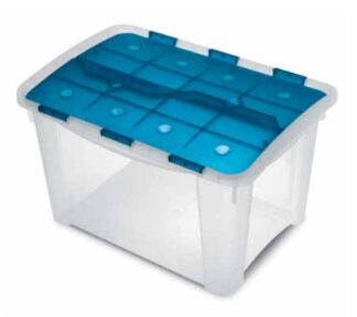 Contenitore salvaspazio Contenitore Terry HOME BOX Trasparente (ord.min.1.00 unità)