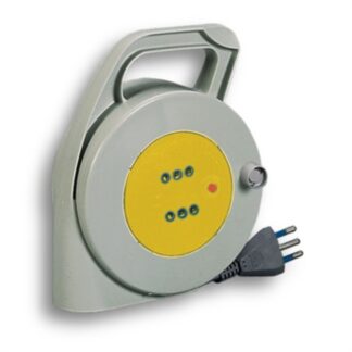 Avvolgicavo elettrico Avvolgicavo elettrico Fanton 01203 PIUMA 2P Bianco e Verde (ord.min.1.00 unità)