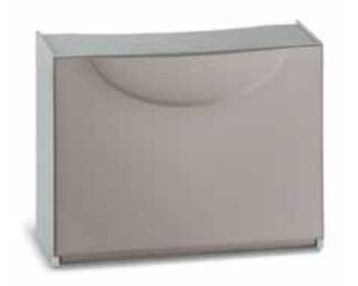 Scarpiera Scarpiera Terry 1002612 HARMONY 3 Paia Grigio e Tortora (ord.min.1.00 unità)