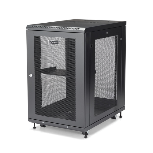 Armadio rack Armadio rack Startech.Com RK1833BKM 18U su Ruote Black (ord.min.1.00 unità)