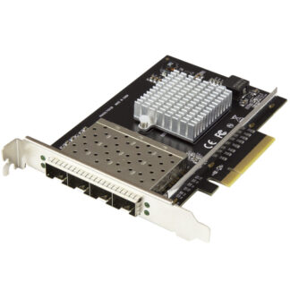 Scheda di rete Scheda di rete Startech.Com PEX10GSFP4I Pci Express a 4 porte Sfp+ (ord.min.1.00 unità)