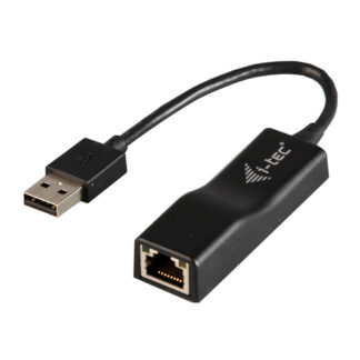 Adattatore di rete Adattatore di rete i tec U2LAN USB Type A Black (ord.min.1.00 unità)