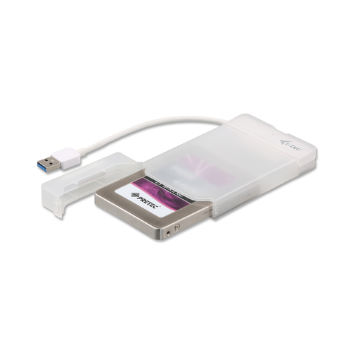 Box esterno hard disk Box esterno hard disk i tec MYSAFEU314 MYSAFE Usb 3.0 Easy White (ord.min.1.00 unità)