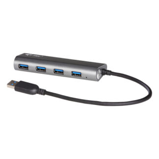 Hub USB Hub USB i tec U3HUB448 METAL SERIES 3.0 Grey (ord.min.1.00 unità)