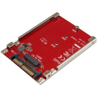 Box interno hard disk Box interno hard disk Startech.Com U2M2E125 M.2 a U.2 (ord.min.1.00 unità)