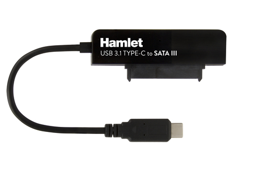 Convertitore computer Convertitore computer Hamlet XADTC SATA Usb 3.1 Type C To Sata Iii (ord.min.1.00 unità)