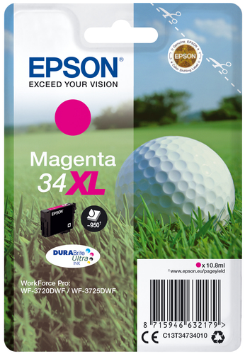 Cartuccia stampante Cartuccia stampante Epson C13T34734010 DURABRITE ULTRA 34 XL (ord.min.1.00 unità)