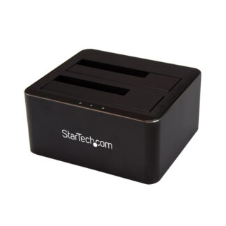 Docking hard disk Docking hard disk Startech.Com SDOCK2U33V Doppio Bay Sata Black (ord.min.1.00 unità)