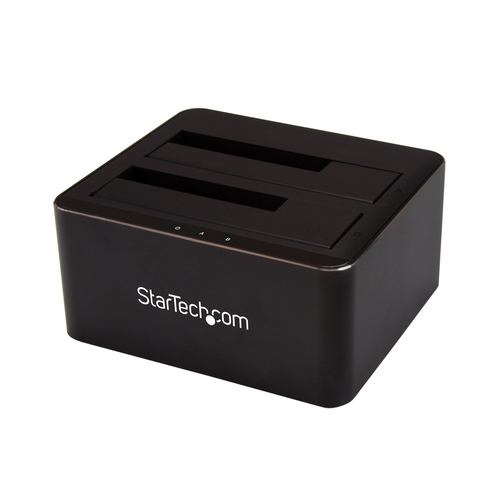 Docking hard disk Docking hard disk Startech.Com SDOCK2U33V Doppio Bay Sata Black (ord.min.1.00 unità)