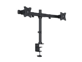 Supporto monitor TV scrivania Supporto monitor TV scrivania Itb MB3309 MULTIBRACKETS Dual Black (ord.min.1.00 unità)