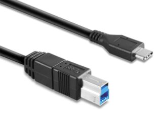 Cavo USB C Cavo USB C Hamlet XCTC U3B100 3.1 Gen 2 Black (ord.min.1.00 unità)