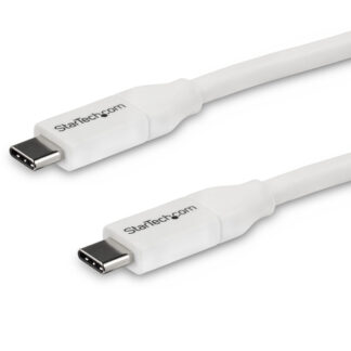 Cavo USB C Cavo USB C Startech.Com USB2C5C4MW 100W White (ord.min.1.00 unità)