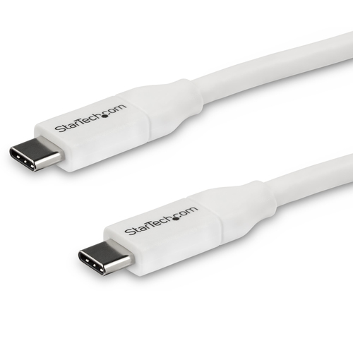 Cavo USB C Cavo USB C Startech.Com USB2C5C4MW 100W White (ord.min.1.00 unità)