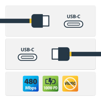 Cavo USB C Cavo USB C Startech.Com USB2C5C2MW 100W White (ord.min.1.00 unità)