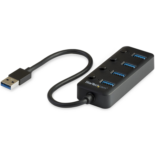 Hub USB Hub USB Startech.Com HB30A4AIB 3.0 Black (ord.min.1.00 unità)