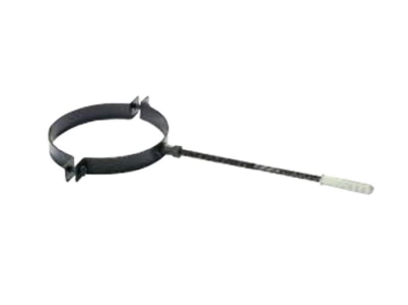 Reggitubo canna fumaria Reggitubo canna fumaria Save Fumisteria NN213 PLUS LIGHT Nero opaco (ord.min.1.00 unità)