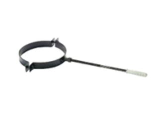 Reggitubo canna fumaria Reggitubo canna fumaria Save Fumisteria NN215 PLUS LIGHT Nero opaco (ord.min.1.00 unità)