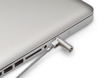 Cavo con lucchetto Cavo con lucchetto Hamlet XNBLOCK200KN Notebook Lock Silver (ord.min.1.00 unità)