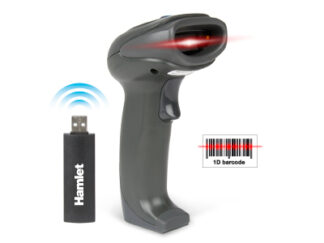 Lettore barcode Lettore barcode Hamlet HBCS1D10W Wireless Grey (ord.min.1.00 unità)